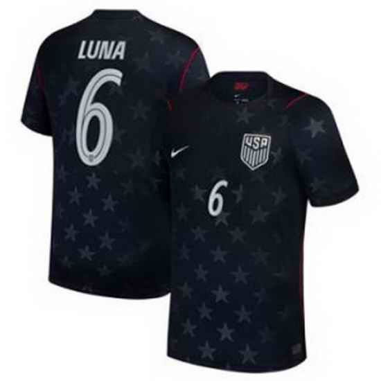 Men 6 Diego Luna USMNT 2026 Home Stadium Replica Jersey 1